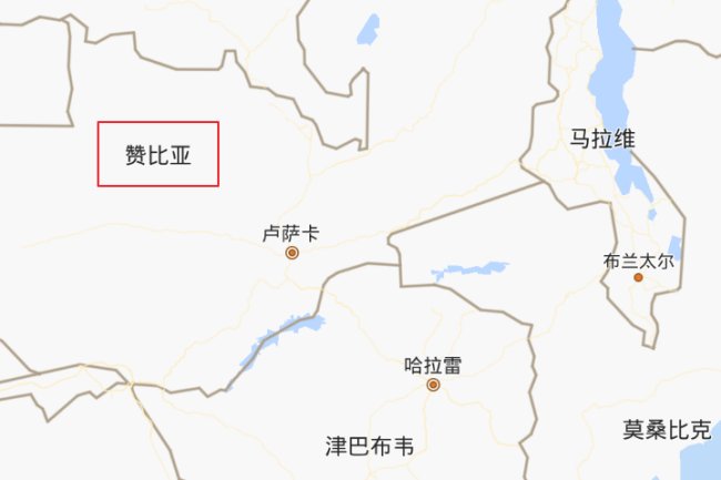 赞比亚有什么著名的港口