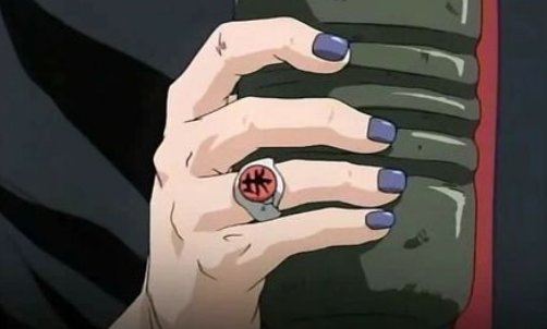 鼬的戒指戴在哪个手指上？佐助呢？