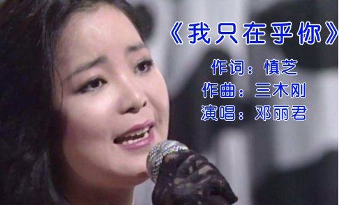 我只在乎你日语版歌词