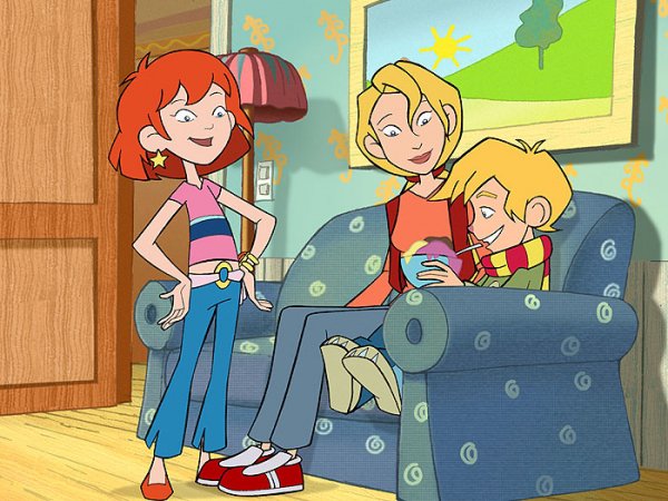 求助！找一个欧美动画连续剧女孩拥有魔法书每天穿越不同时代