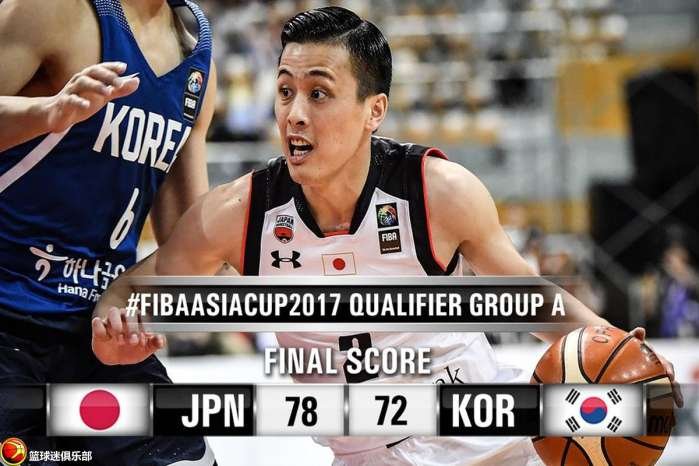 EABA首战卫冕冠军不敌日本男篮, 冠军要易主了?