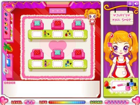 阿sue美甲店中文版的游戏方法