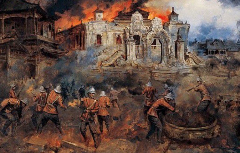 圆明园的毁灭的资料。。。 简短！！！！！！！！！！