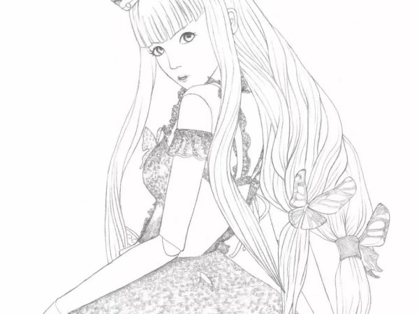 叶罗丽6位仙子怎么画