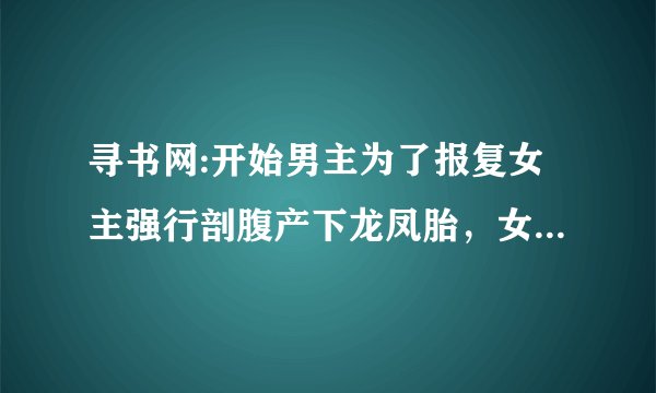 寻书网:开始男主为了报复女主强行剖腹产下龙凤胎，女主以为孩子死了。