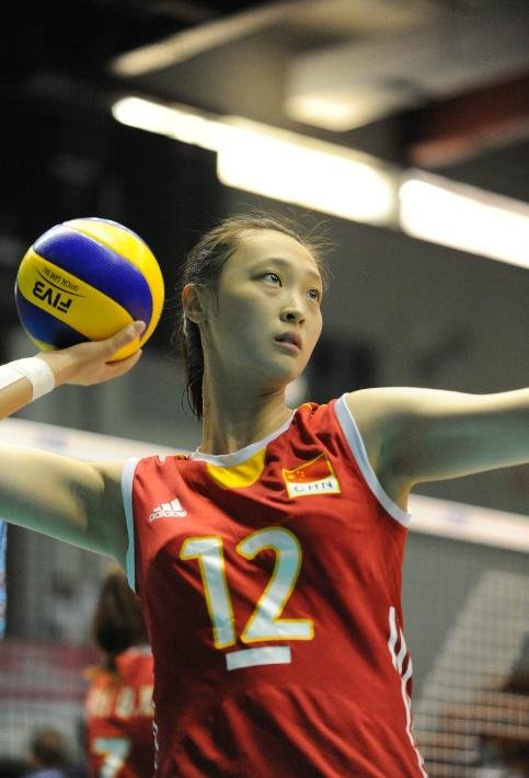 惠若琪打国家队为什么球衣是12号