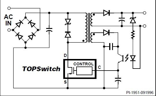 TOP222YN谁能比喻一下它的功能，作用