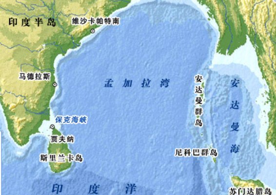 孟加拉湾属于哪个国家
