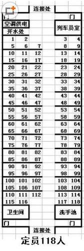 K472 13车厢 036号 硬座位置在哪