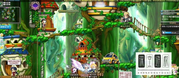 冒险岛天空之城花园在哪？