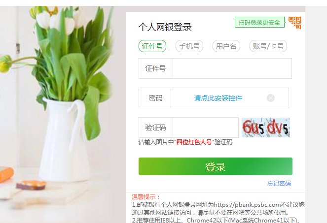 怎样登入中国邮政储蓄个人网上银行