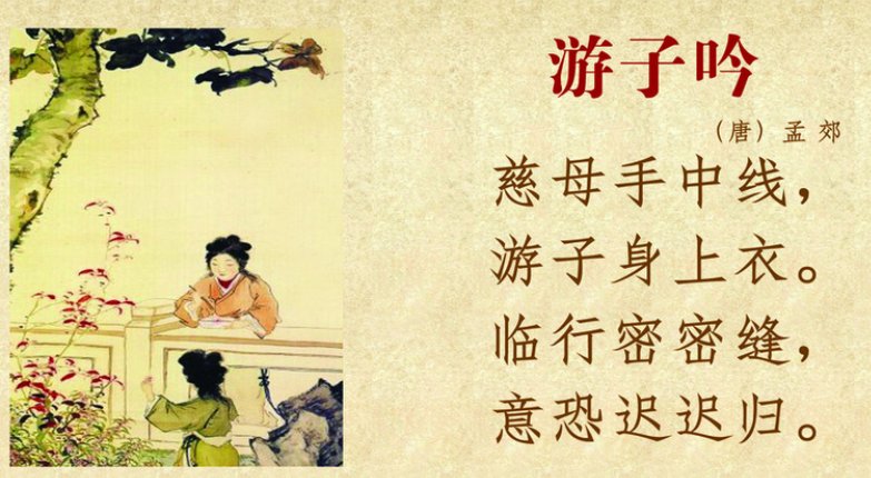 儿行千里母担忧全诗是什么?