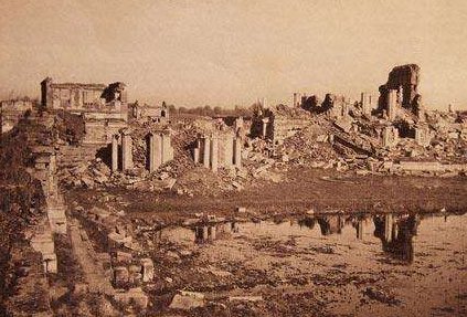 圆明园哪一年被烧毁