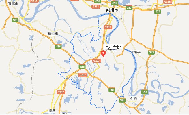 公安县地图有吗?