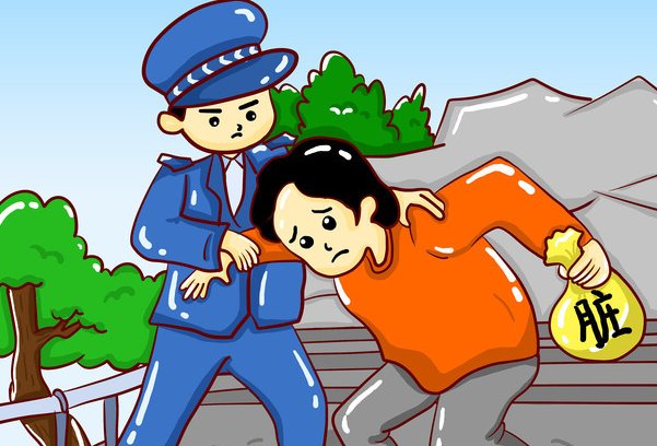 怎样画警察抓小偷
