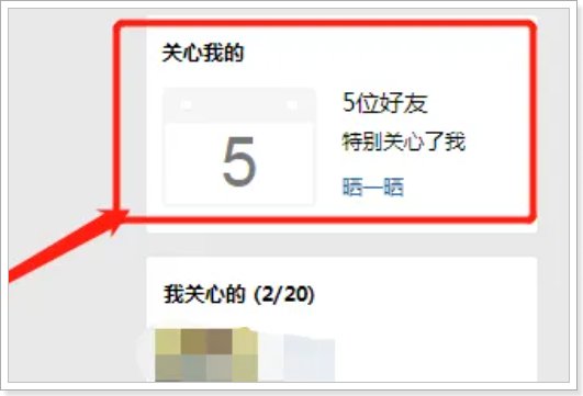 qq特别关注怎么看关心我的人是谁