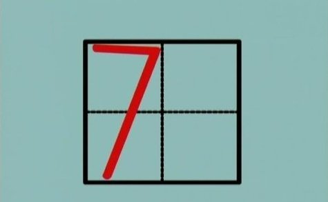 田字格1-10的正确写法是什么？