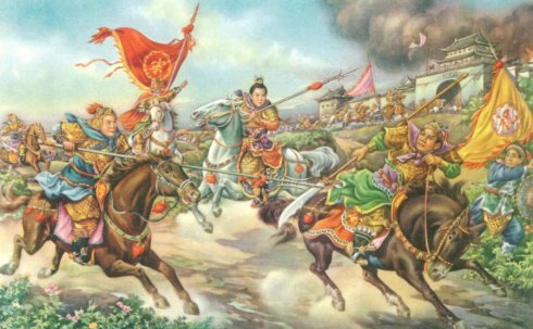 水浒传中三打祝家庄分别是哪些人物