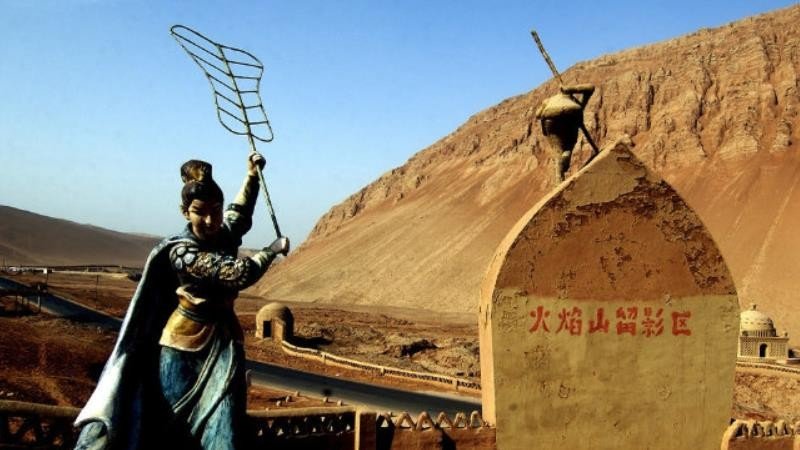 西游记中的火焰山在哪里