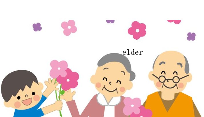 elder 怎么读