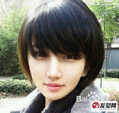 女生胖脸什么短发好看