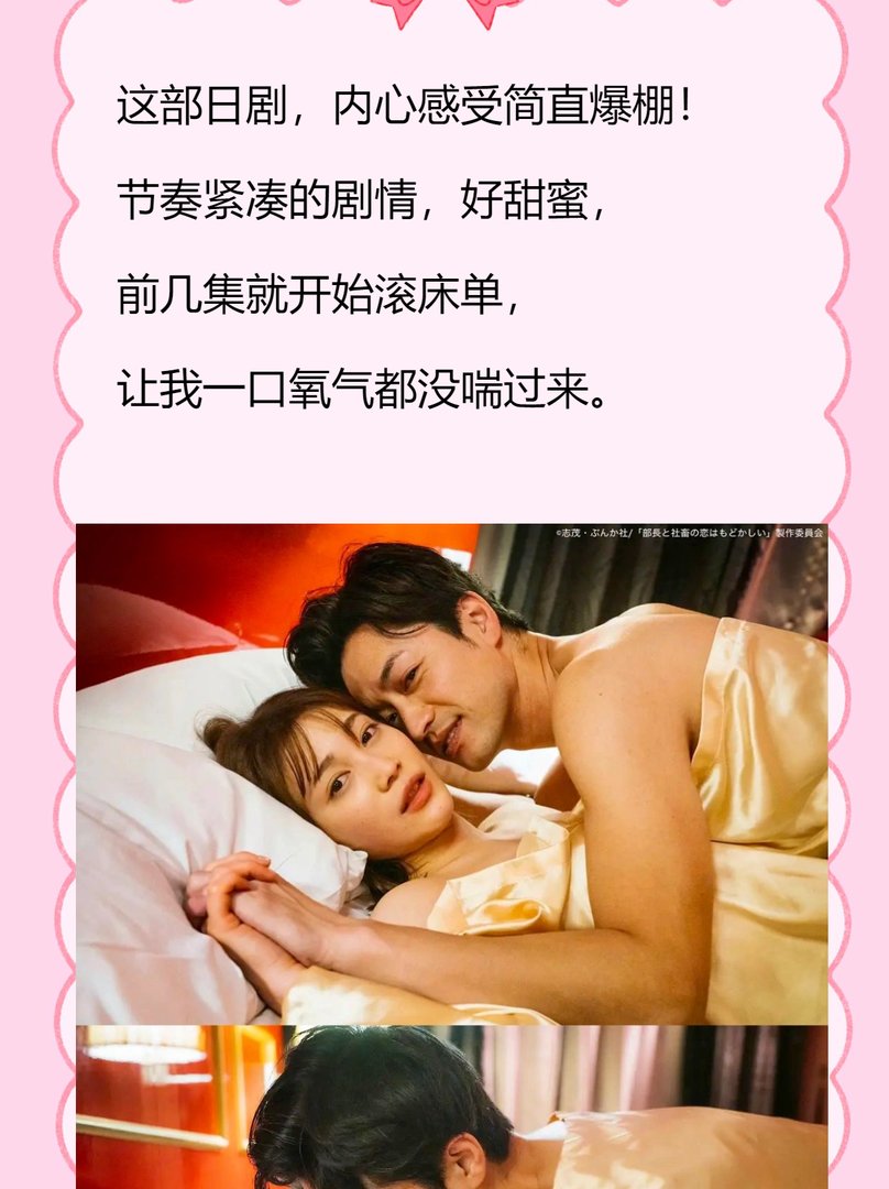 日剧部长和社畜的恋情令人着急