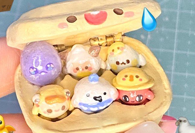 100个蛋仔的画法