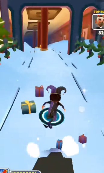 地铁跑酷如何改雪地