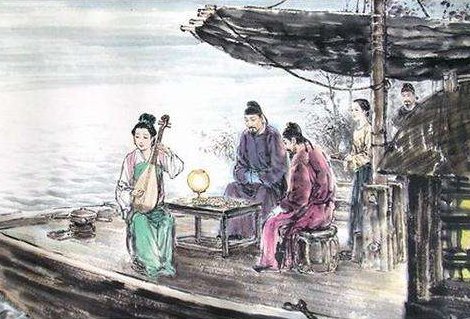 《琵琶行》里有一句诗，是“钿头银篦击节碎，血色罗裙翻酒污”还是“钿头云篦击节碎，血色罗裙翻酒污”