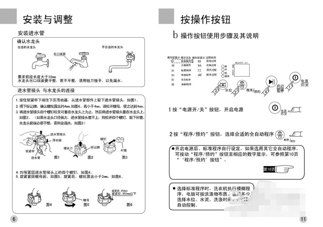 海尔小神功洗衣机xqb45-20a具体使用方法能说说吗？