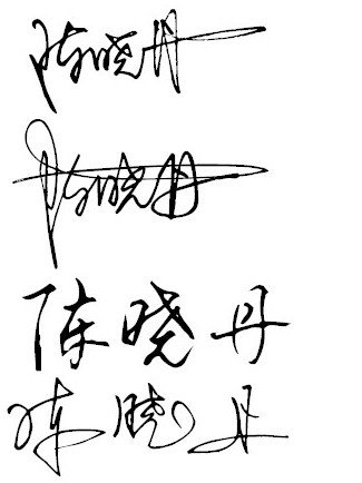 想知道: 陈晓丹艺术签名怎么写