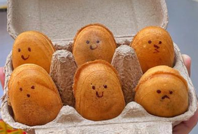 100个蛋仔的画法