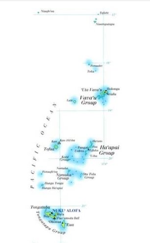 汤加的具体地理位置是?