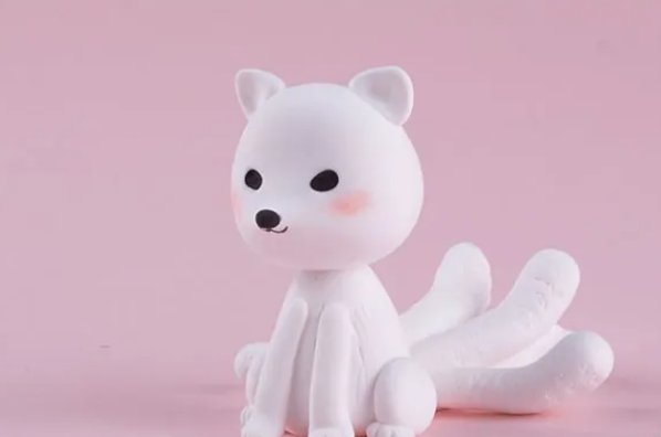 怎样用橡皮泥做九尾狐