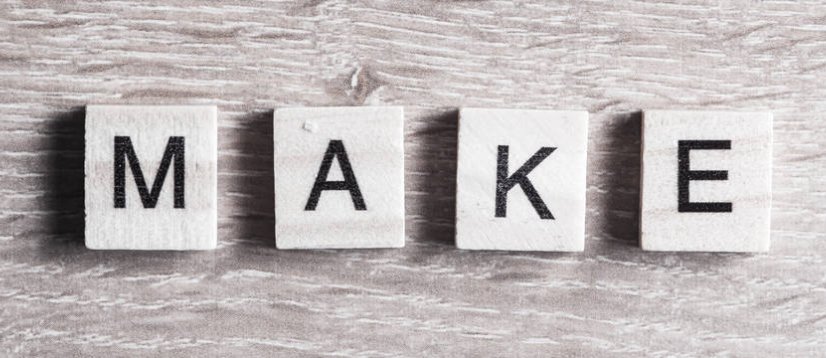 make有几种形式，各自有什么用法？