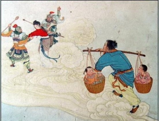 牛郎织女连环画简笔画