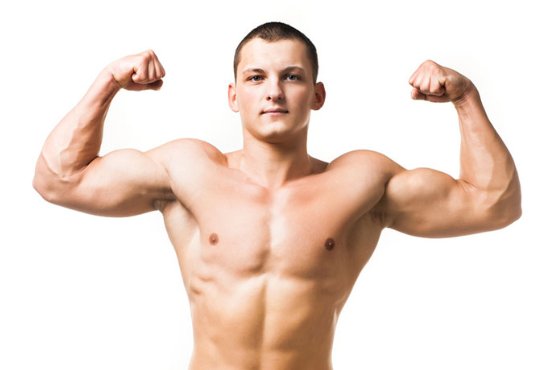 肌肉男 的英语是什么