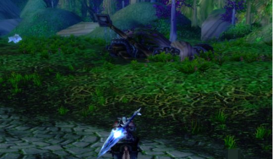 魔兽世界费伍德森林怎样去