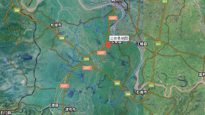 公安县地图有吗?