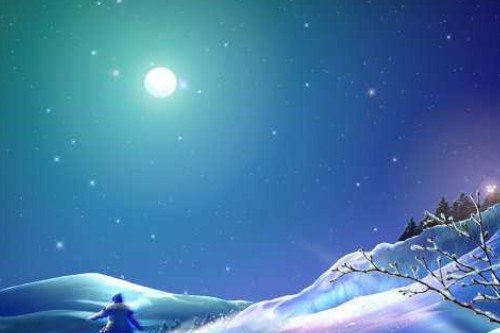 月圆夜思念情人的诗句