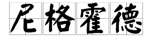 “尼格霍德”是什么意思？