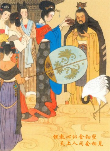 “吾家有女初长成”此句出自哪里? 续上这首古诗词来.