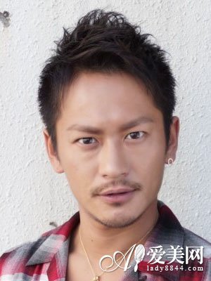 男生发型与脸的搭配图片