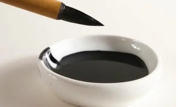 什么墨水写完字反光