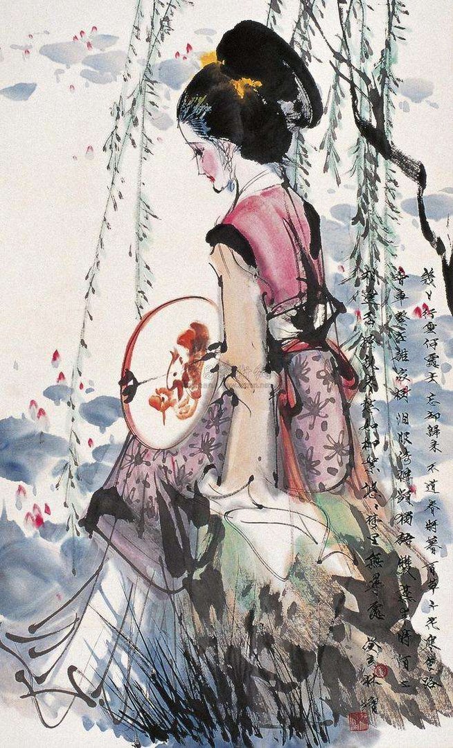 如何理解“独立小楼风满袖，平林新月人归后。”这句诗？