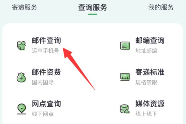 中国邮政怎么查快递