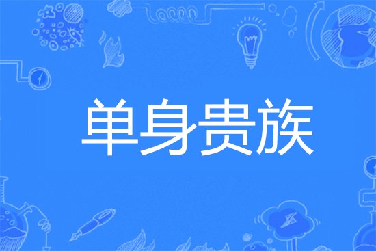 单身贵族什么意思
