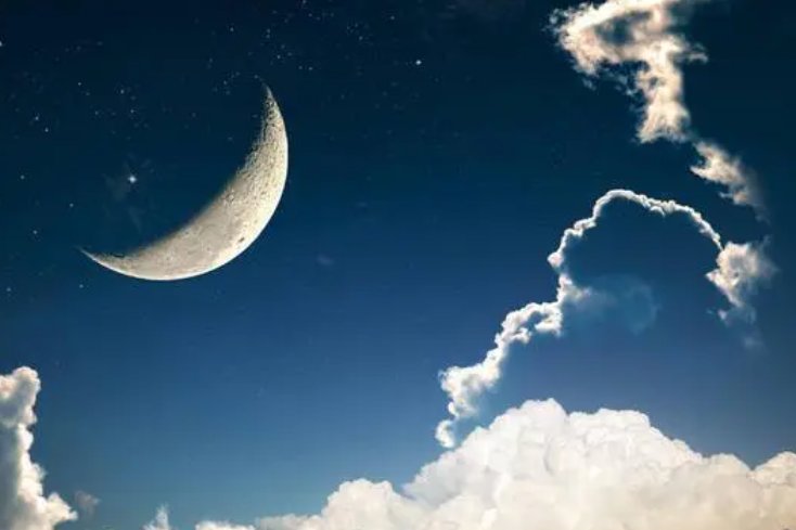 一弯新月又如钩全诗