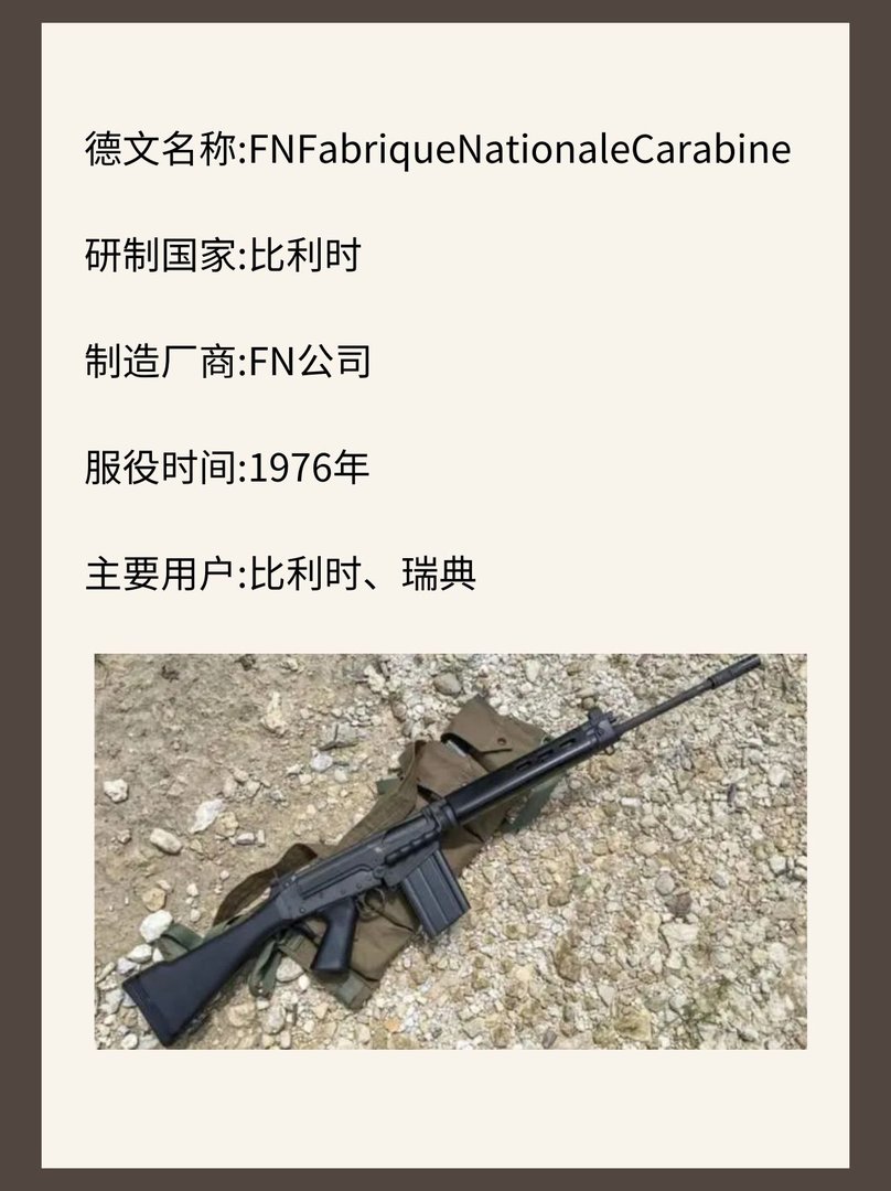 比利时FN FNC突击步枪