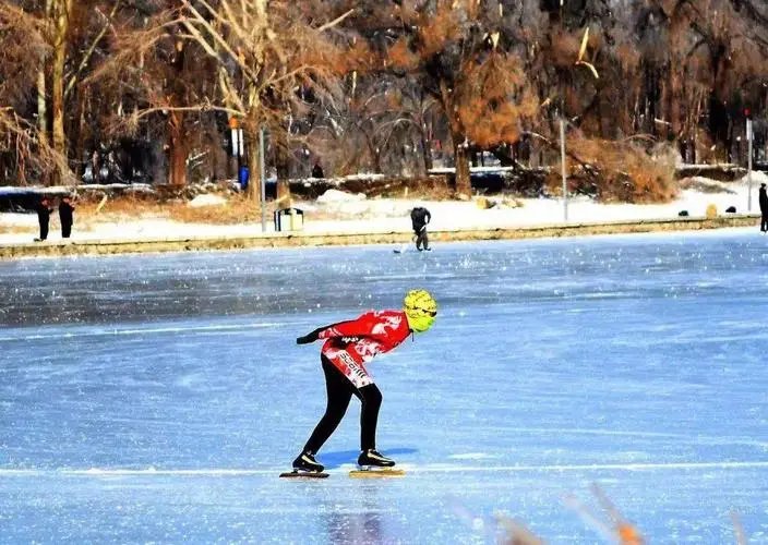 你知道哪种食物曾经被用来制作滑冰场的冰面吗？